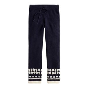 J. Crew Navy Alpaca Blend Sweater Pants,NWT,(Half-Zip Pullover Avail Separately)